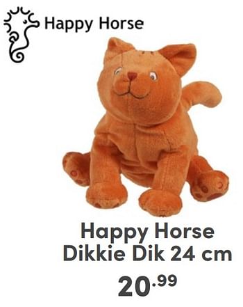 Promotions Happy horse dikkie dik - Happy Horse - Valide de 07/05/2024 à 18/05/2024 chez Baby & Tiener Megastore