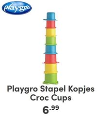 Playgro stapel kopjes croc cups-Playgro