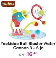 Promoties Yookidoo ball blaster water cannon - Yookidoo - Geldig van 07/05/2024 tot 18/05/2024 bij Baby & Tiener Megastore