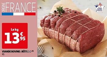 Promoties Viande bovine rôti - Huismerk - Auchan - Geldig van 07/05/2024 tot 19/05/2024 bij Auchan