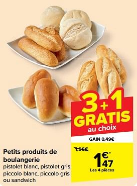 Promotions Petits produits de boulangerie - Produit maison - Carrefour  - Valide de 08/05/2024 à 14/05/2024 chez Carrefour