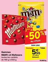Promotions Maltesers - Maltesers - Valide de 08/05/2024 à 14/05/2024 chez Carrefour