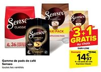 Promotions Pads de café espresso classic - Douwe Egberts - Valide de 08/05/2024 à 14/05/2024 chez Carrefour