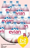 Promotions Eau minérale naturelle non pétillante evian - Evian - Valide de 08/05/2024 à 15/05/2024 chez Delhaize