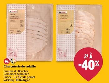 Promoties Filet de poulet - Huismerk - Delhaize - Geldig van 08/05/2024 tot 15/05/2024 bij Delhaize