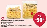 Promotions Pommes de terre grenaille - Produit Maison - Delhaize - Valide de 08/05/2024 à 15/05/2024 chez Delhaize