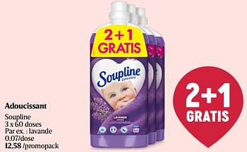 Promoties Soupline lavande - Soupline - Geldig van 08/05/2024 tot 15/05/2024 bij Delhaize