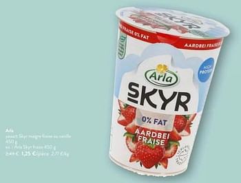 Promoties Arla skyr fraise - Arla - Geldig van 08/05/2024 tot 21/05/2024 bij OKay