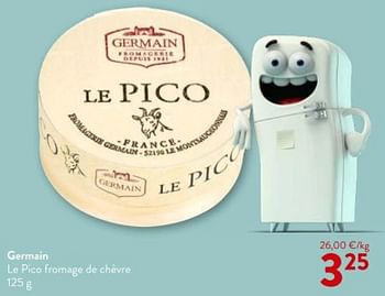Promoties Germain le pico fromage de chevre - Germain - Geldig van 08/05/2024 tot 21/05/2024 bij OKay
