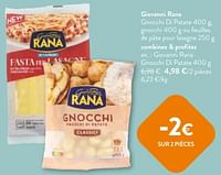 Promotions Giovanni rana gnocchi di patate - Giovanni rana - Valide de 08/05/2024 à 21/05/2024 chez OKay