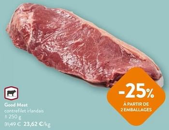 Promotions Good meat contrefilet irlandais - Good Meat  - Valide de 08/05/2024 à 21/05/2024 chez OKay