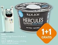 Promotions Kolios hercules high protein - Kolios - Valide de 08/05/2024 à 21/05/2024 chez OKay
