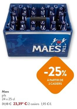 Promoties Maes pils - Maes - Geldig van 08/05/2024 tot 21/05/2024 bij OKay