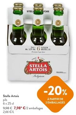 Promoties Stella artois pils - Stella Artois - Geldig van 08/05/2024 tot 21/05/2024 bij OKay