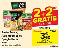 Promotions Asia noodles thai - Knorr - Valide de 08/05/2024 à 21/05/2024 chez Carrefour