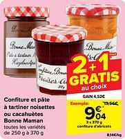 Promotions Confiture d’abricots - Bonne Maman - Valide de 08/05/2024 à 21/05/2024 chez Carrefour