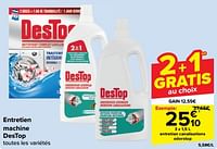 Promotions Entretien canalisations odorstop - Destop - Valide de 08/05/2024 à 21/05/2024 chez Carrefour