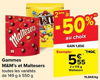 Promoties Maltesers - Maltesers - Geldig van 08/05/2024 tot 21/05/2024 bij Carrefour