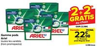 Promotions Pods regular ariel - Ariel - Valide de 08/05/2024 à 21/05/2024 chez Carrefour