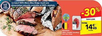 Promoties Roastbeef filière qualité carrefour - Huismerk - Carrefour  - Geldig van 08/05/2024 tot 21/05/2024 bij Carrefour