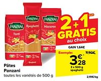 Promotions Spaghetti - Panzani - Valide de 08/05/2024 à 21/05/2024 chez Carrefour