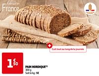 Promotions Pain nordique - Produit Maison - Auchan Ronq - Valide de 07/05/2024 à 19/05/2024 chez Auchan Ronq