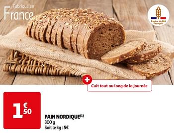Promoties Pain nordique - Huismerk - Auchan - Geldig van 07/05/2024 tot 19/05/2024 bij Auchan