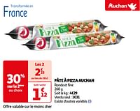 Promotions Pâte à pizza auchan - Produit Maison - Auchan Ronq - Valide de 07/05/2024 à 19/05/2024 chez Auchan Ronq