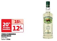 Promotions Vodka zubrowka bison grass - Zubrowka - Valide de 07/05/2024 à 13/05/2024 chez Auchan Ronq