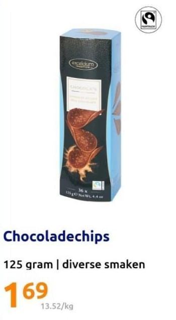 Promotions Chocoladechips - Excelcium - Valide de 08/05/2024 à 14/05/2024 chez Action