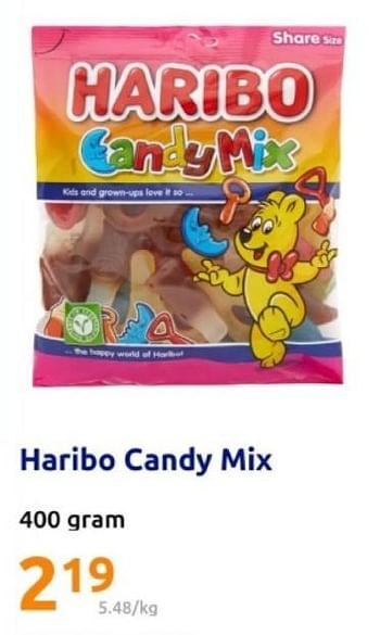 Promotions Haribo candy mix - Haribo - Valide de 08/05/2024 à 14/05/2024 chez Action