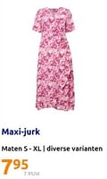 Promoties Maxi jurk - Huismerk - Action - Geldig van 08/05/2024 tot 14/05/2024 bij Action