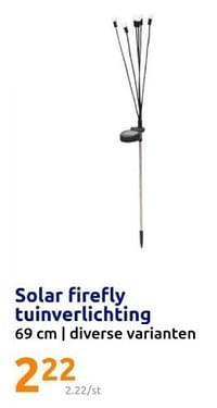 Solar firefly tuinverlichting-Huismerk - Action