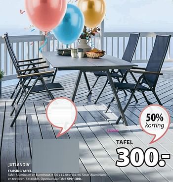Promotions Fausing tafel - Jutlandia - Valide de 06/05/2024 à 19/05/2024 chez Jysk