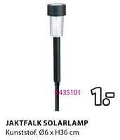 Promoties Jaktfalk solarlamp - Huismerk - Jysk - Geldig van 06/05/2024 tot 19/05/2024 bij Jysk
