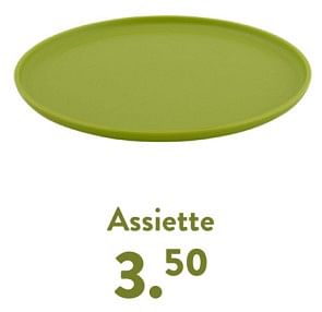 Promotions Assiette - Produit maison - Casa - Valide de 02/05/2024 à 14/06/2024 chez Casa