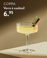 Promotions Coppa verre à cocktail - Produit maison - Casa - Valide de 02/05/2024 à 14/06/2024 chez Casa