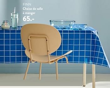 Promoties Finn chaise de salle à manger - Huismerk - Casa - Geldig van 02/05/2024 tot 14/06/2024 bij Casa