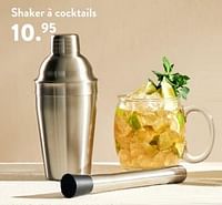 Promotions Shaker à cocktails - Produit maison - Casa - Valide de 02/05/2024 à 14/06/2024 chez Casa