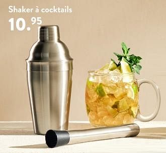 Promoties Shaker à cocktails - Huismerk - Casa - Geldig van 02/05/2024 tot 14/06/2024 bij Casa