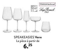 Promotions Speakeasies verre - Luigi Bormioli - Valide de 02/05/2024 à 14/06/2024 chez Casa