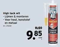 High tack wit-Soudal