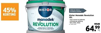 Promotions Histor monodek revolution - Histor - Valide de 08/05/2024 à 14/05/2024 chez Gamma