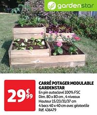 Carré potager modulable gardenstar-GardenStar