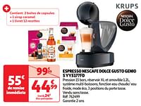 Krups espresso nescafe dolce gusto genio s yy5177fd-Krups