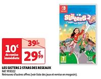 Promoties Les sisters 2 stars des reseaux - Microïds - Geldig van 07/05/2024 tot 13/05/2024 bij Auchan