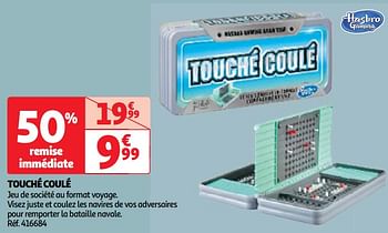 Promoties Touché coulé - Hasbro - Geldig van 07/05/2024 tot 13/05/2024 bij Auchan