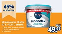 Promotions Monocouche histor - Histor - Valide de 08/05/2024 à 14/05/2024 chez Gamma