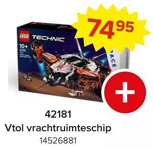Promotions 42181 vtol vrachtruimteschip - Lego - Valide de 03/05/2024 à 09/06/2024 chez Euro Shop