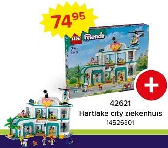 Promotions 42621 hartlake city ziekenhuis - Lego - Valide de 03/05/2024 à 09/06/2024 chez Euro Shop